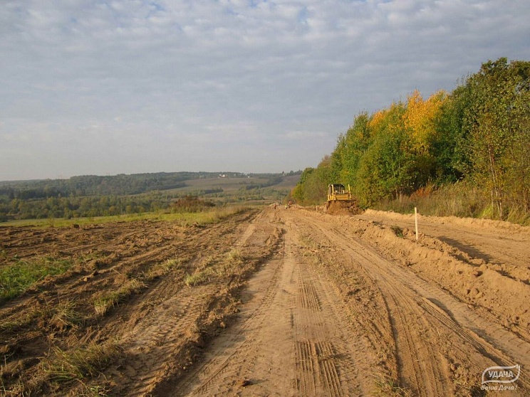 В поселке Тургенево началось строительство дорог