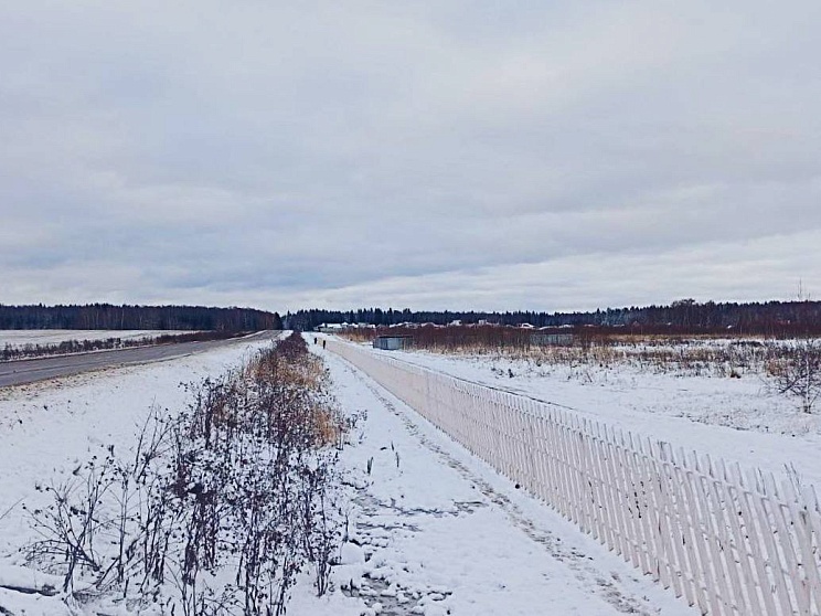 Установка забора в Таширово.