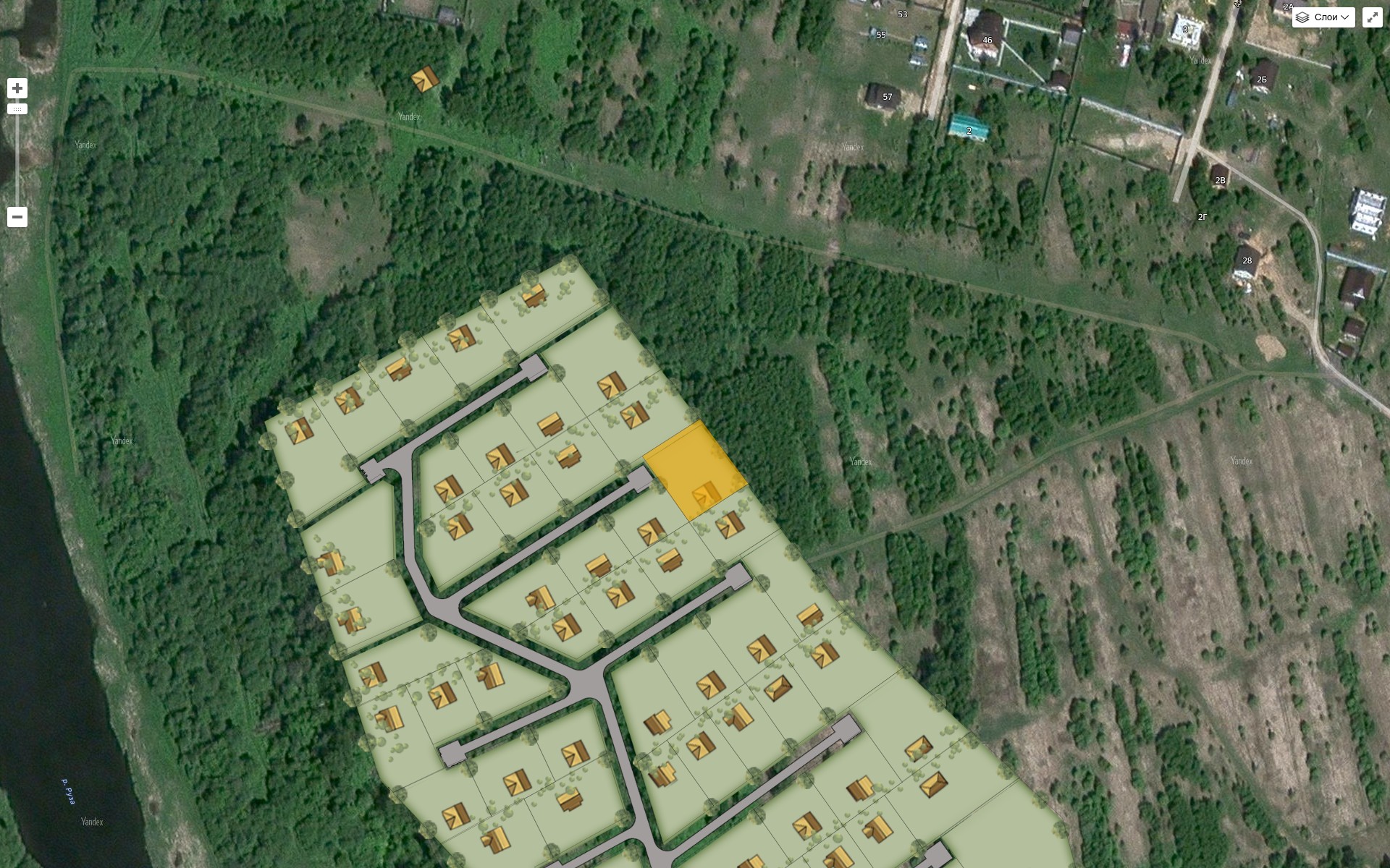 Рузский берег — фото участка 1
