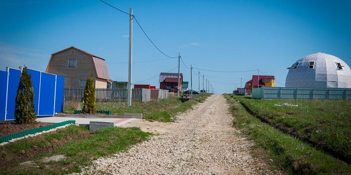 Участок №202 в поселке Окунёво