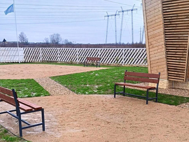 Благоустройство в Таширово