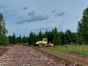 Строительство дорог во 2й очереди Балабановки