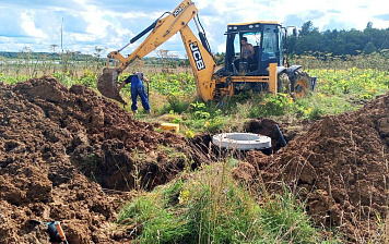 В поселке Эко Озеро 2 продолжается строительство водопровода