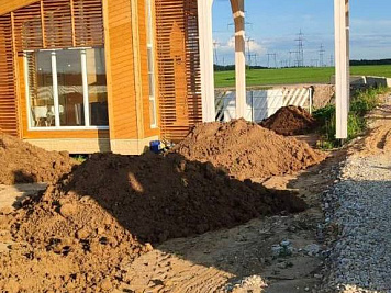 Преобразование территории в поселке