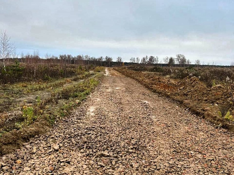 Во второй очереди поселка Живописный берег.