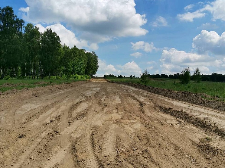 Строительство дороги в поселке Ваниль