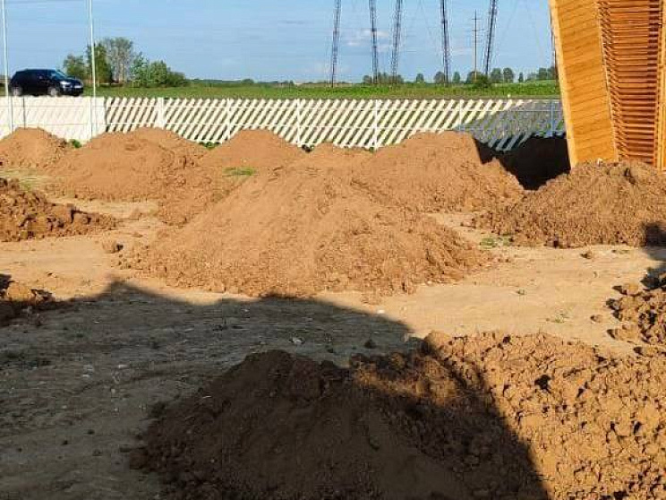 Преобразование территории в поселке