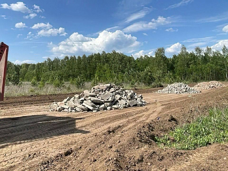 Продолжается строительство дорог