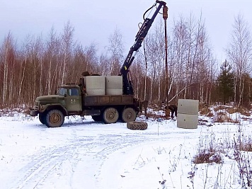 Колодец в поселке Окский берег