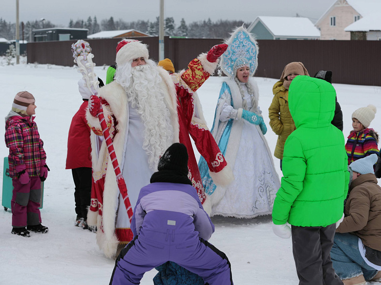В поселке Починки Новый Год