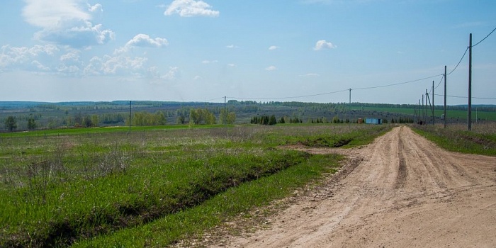 Участок №803 в поселке Окунёво