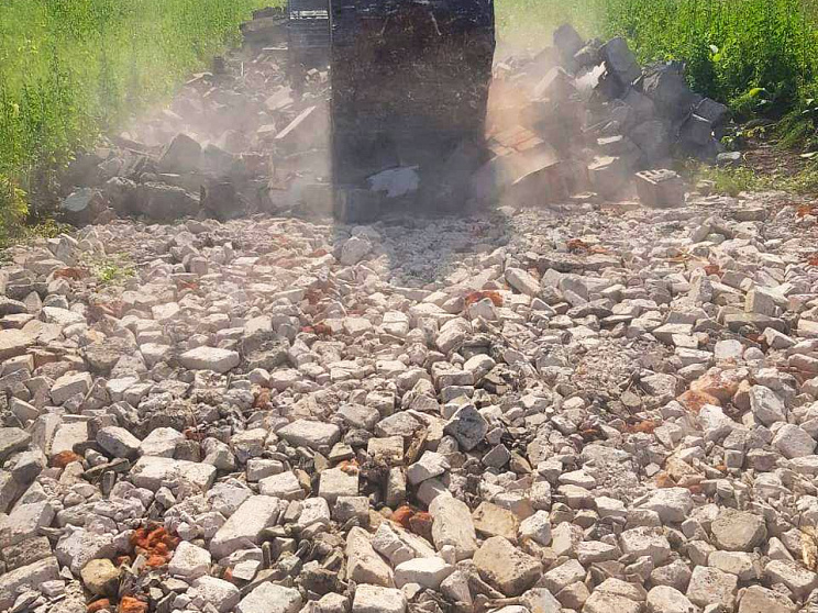 В Адмирал 2 продолжается строительство дорог