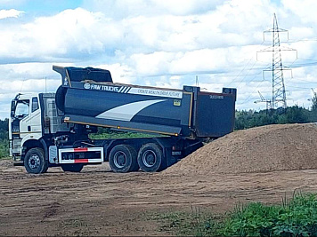 В коттеджном поселке Таширово продолжается строительство дорог