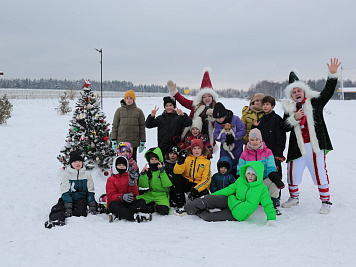 В поселке Починки Новый Год
