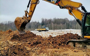 Строительство водопровода.