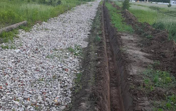 Строительство дороги в поселки Починки
