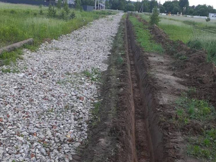 Строительство дороги в поселки Починки