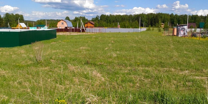 Участок №1610 в поселке Холмец