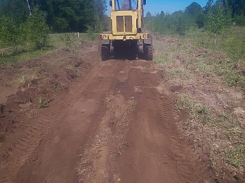 Строительство внутрипоселковой дороги в поселке Ваниль