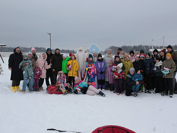 В поселке Починки Новый Год