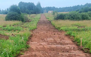 В поселке Высоково продолжается строительство дорог