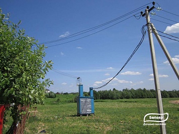 В поселке Белояр началось подключение собственников к электросети