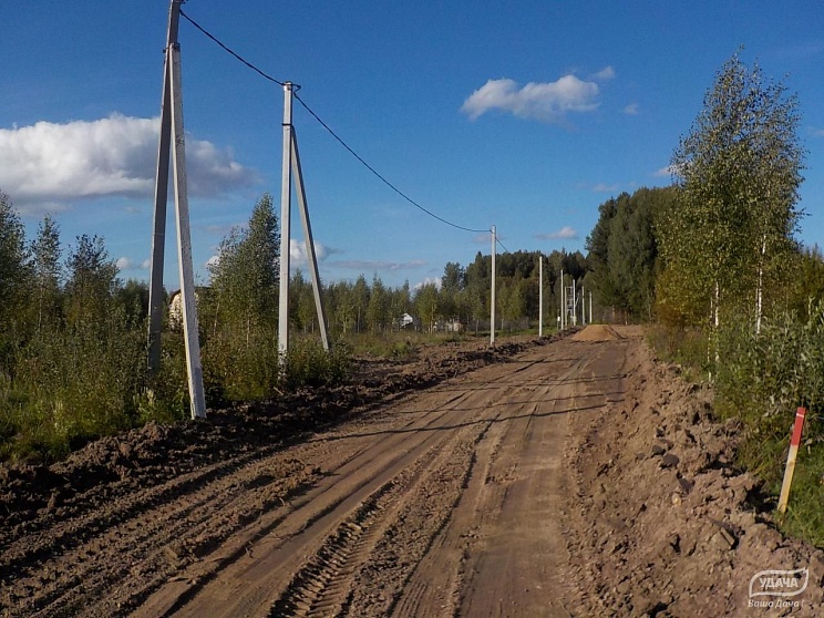 Дороги в поселке.