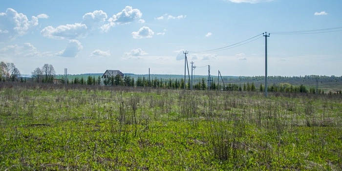 Участок №324 в поселке Окунёво