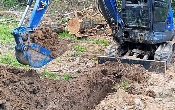 В поселке Высоково продолжается строительство водопровода