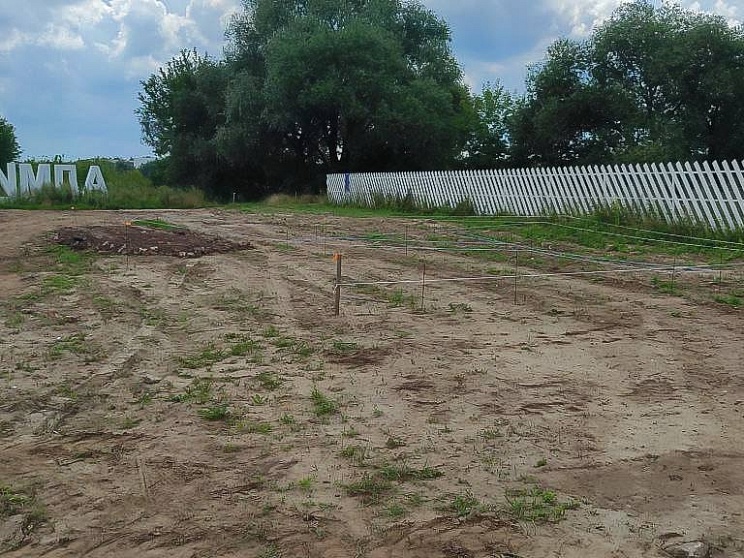 Благоустройство территории  в посёлке Адмирал